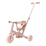 Little Dutch Driewieler met duwstang - Fairy Floral - Roze LD6080.PINK