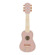 Little Dutch Houten Gitaar - Roze - Safari Friends LD7471