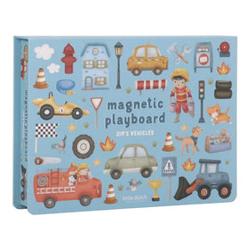Little Dutch Magnetisch speelbord Jims Voertuigen LD4786