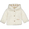 BESS W26 Girls JACKET Off White BW261AMALIA 1001