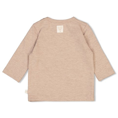 Feetje NOS Longsleeve - The Magic is in You Taupe melange 51602278 730
