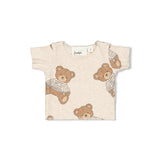 Feetje Teddy Bear - Knuffelshirt Offwhite melange 505000883