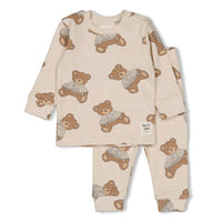 Feetje Teddy Bear - Premium Sleepwear by Feetje Offwhite melange 50500088