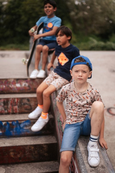 Tygo & vito S24 Boys Kids T-shirt Thijs Sand X403-6436 400