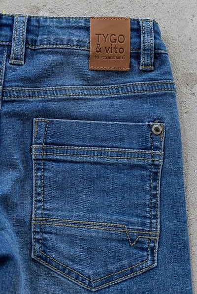 Tygo & Vito Stretch Jeans skinny fit Binq Medium Used XNOOS-6604 802