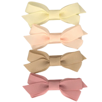 Haarspeldjes met strik Olivia - Soft tones