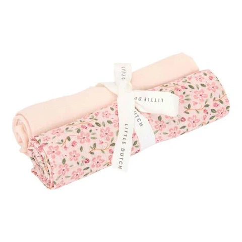 Little Dutch Swaddle doeken set hydrofiel 70 x 70 Fairy Floral/Blossom TE51854031