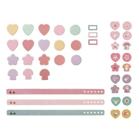 Little dutch Slide Charm Bracelets - Roze - Fairy Garden 125711