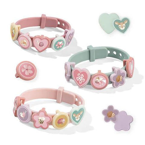 Little dutch Slide Charm Bracelets - Roze - Fairy Garden 125711