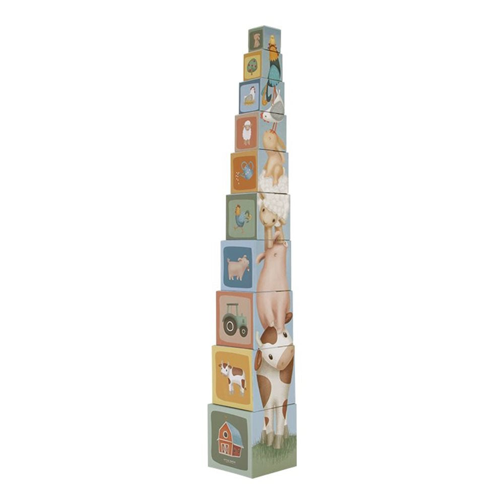 Little Dutch Kartonnen Stapeltoren Little Farm LD7139