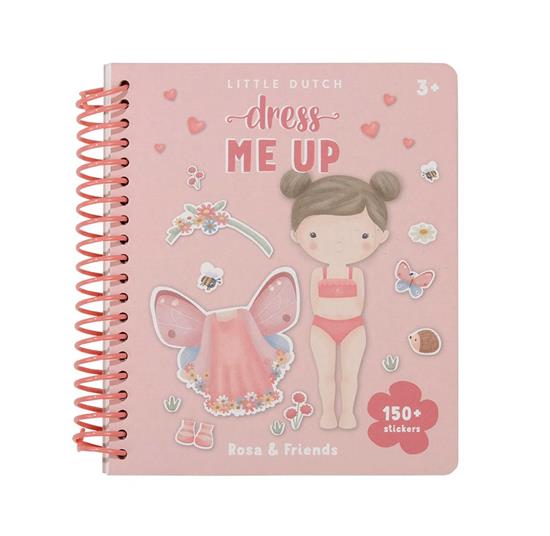 Little Ducth Aankleed- en stickerboek Rosa & Friends 125414