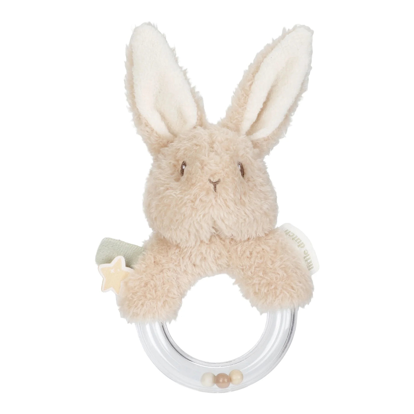 Little Dutch Ringrammelaar - Beige - Newborn Naturals LD8414