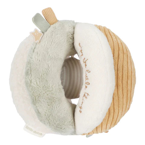 Little Dutch Grijpbal - Wit - Newborn Naturals LD8425