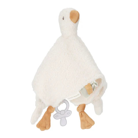 Little Dutch  Knuffeldoekje Wit - Little Goose LD8427