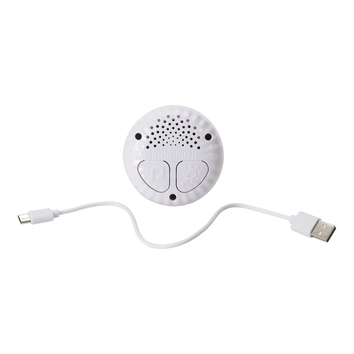 Little Dutch Knuffelgans Licht & Geluid - Wit - Little Goose LD8440