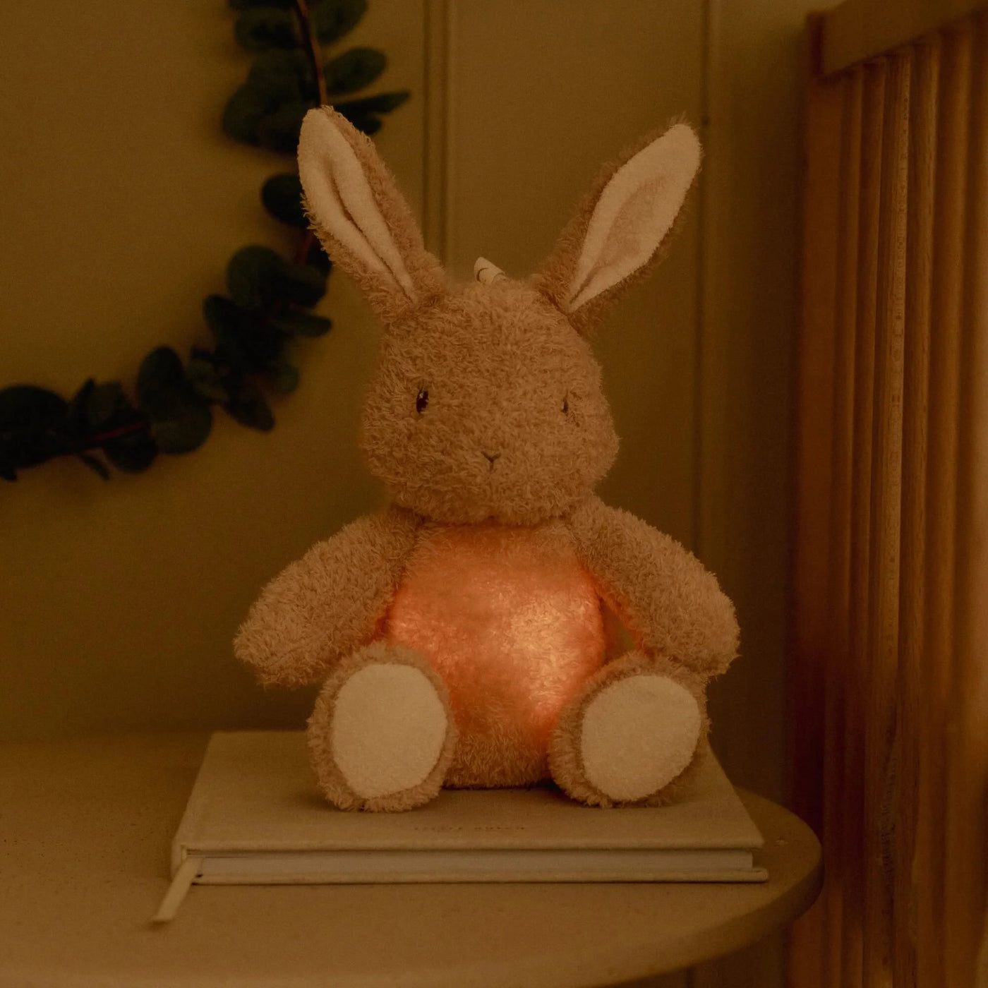 Little Dutch Knuffelkonijn Licht & Geluid - Beige - Baby Bunny LD8441
