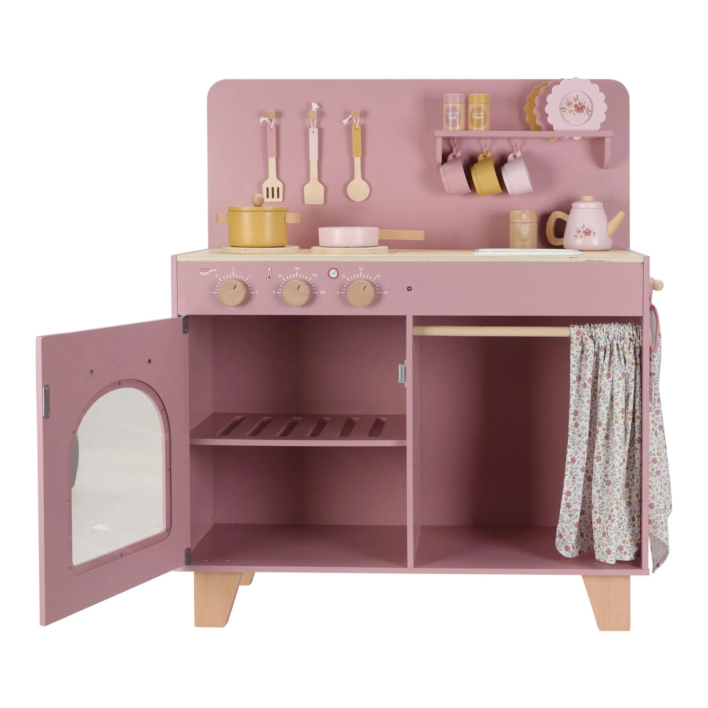 Little Dutch Houten Speelkeuken FSC Roze LD2501