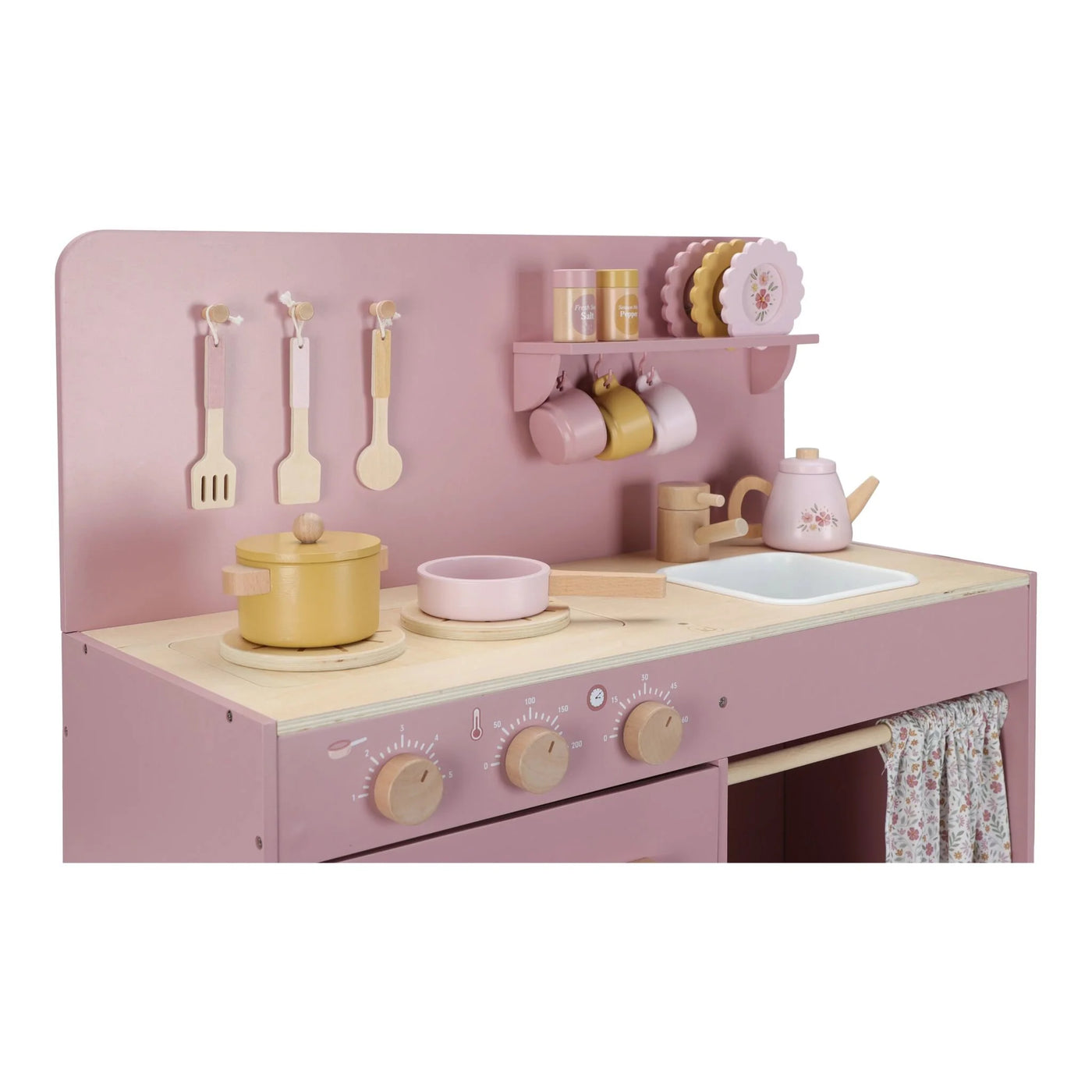 Little Dutch Houten Speelkeuken FSC Roze LD2501