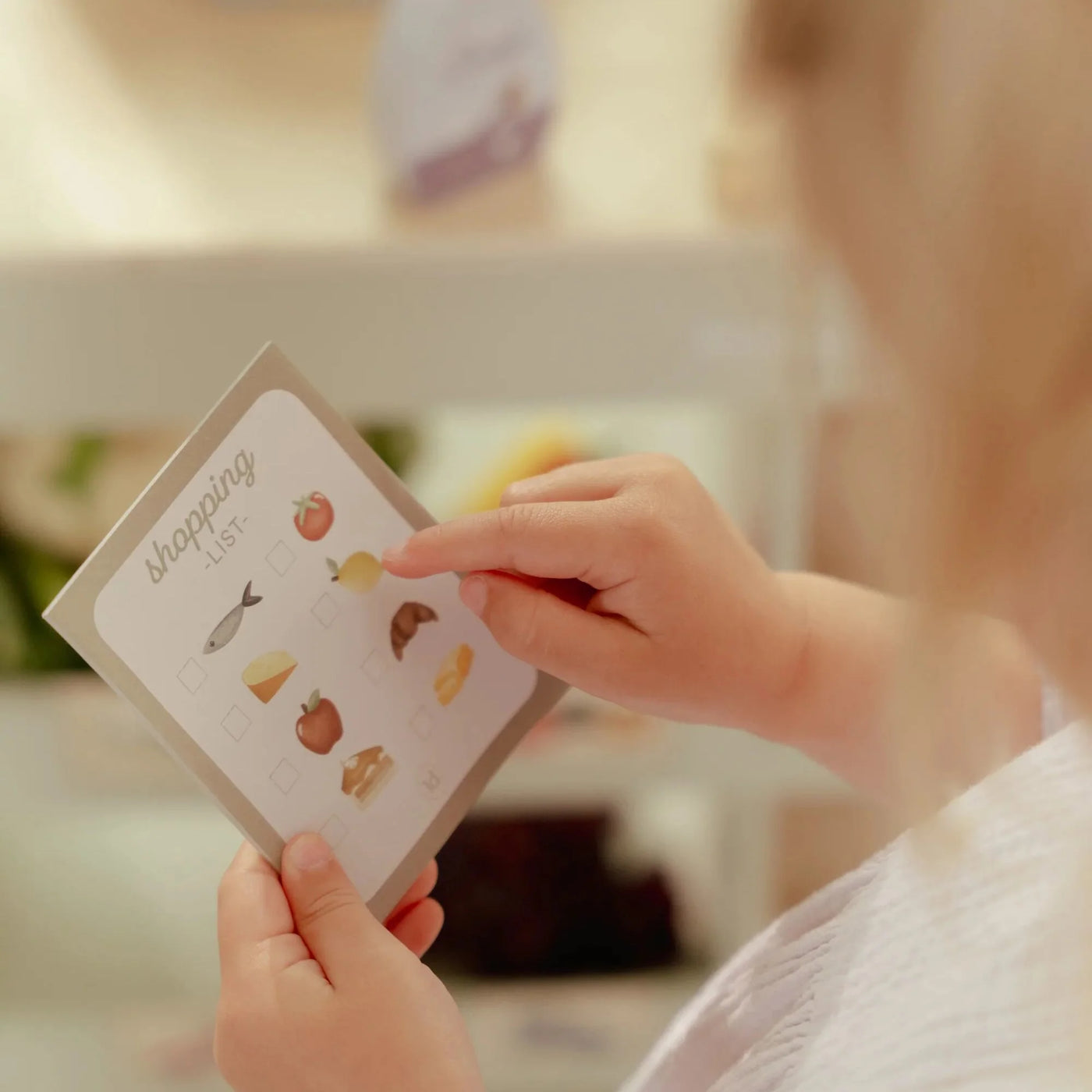 Little Dutch Houten winkelwagen - Groen LD2509