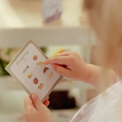 Little Dutch Houten winkelwagen - Groen LD2509