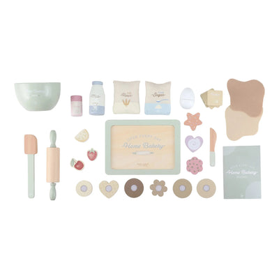 Little dutch Houten Bakset - Meerkleurig - Essentials LD2510