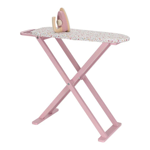 Little Dutch Houten Strijkplank met Strijkijzer – Roze – Essentials LD2523