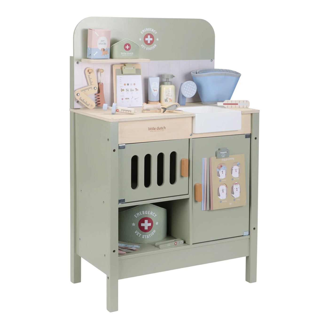 Little Dutch Houten dierenartspraktijk – Groen LD2546