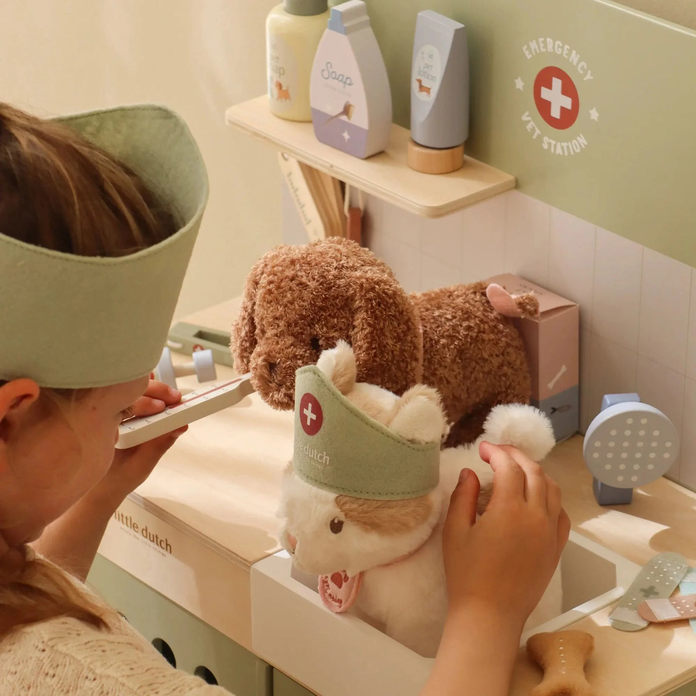 Little Dutch Houten dierenartspraktijk – Groen LD2546