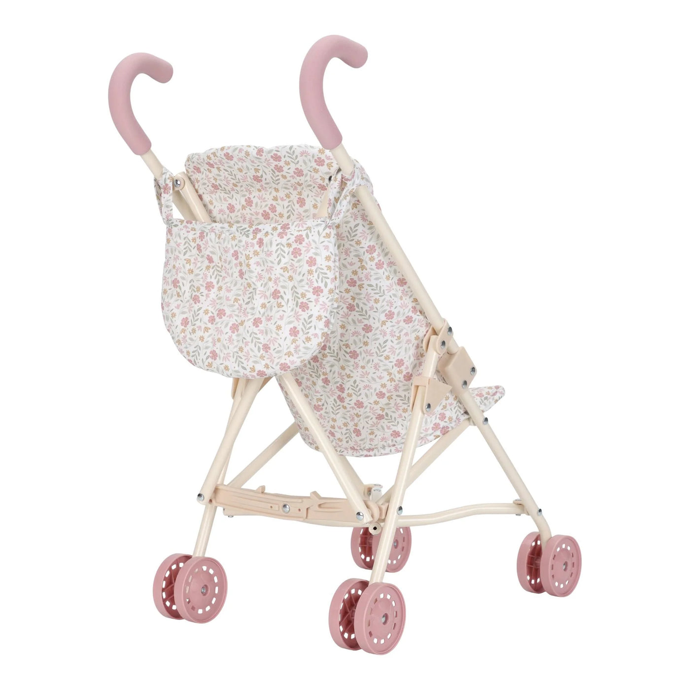 Little Dutch Poppenbuggy - Roze - Essentials LD4585