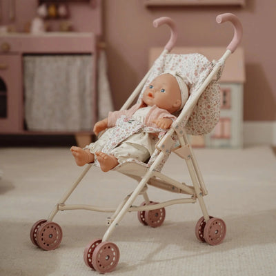 Little Dutch Poppenbuggy - Roze - Essentials LD4585