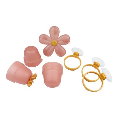 Little Dutch Badwand bekers - roze - Essentials 2015895