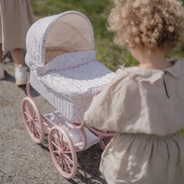 Little Dutch Poppenwagen - Essentials - Soft Flowers LD4586