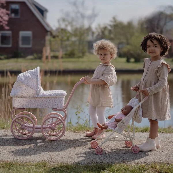 Little Dutch Poppenwagen - Essentials - Soft Flowers LD4586