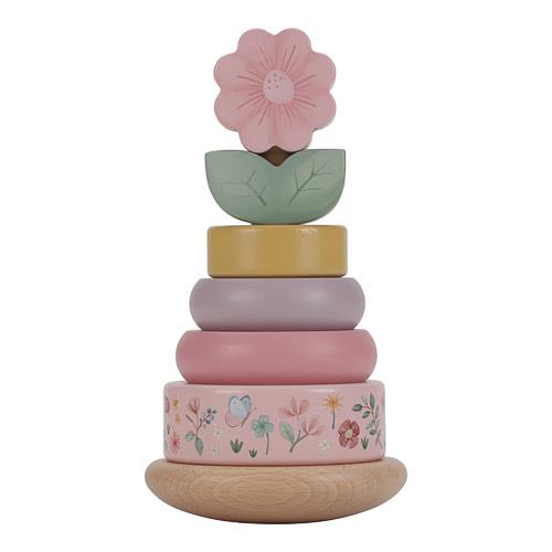 Little Dutch Tuimelstapelaar hout Fairy Garden roze LD7342