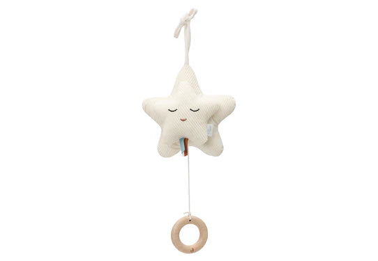 Jollein muziekhanger Star ivory 043-001-68096