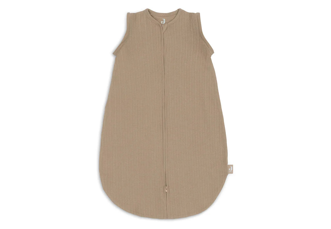 Jollein Slaapzak Zomer met afritsbare Mouw Rond 90cm - Ajour biscuit 064-516-67020