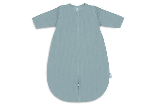 Jollein Slaapzak Zomer met afritsbare Mouw Rond 90cm - Ajour Sea Green 064-516-68077