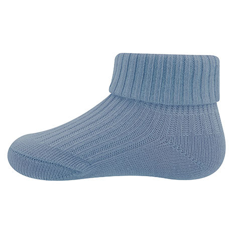 Ewers sokken ribbel/Umschlag blauw 242231 0170