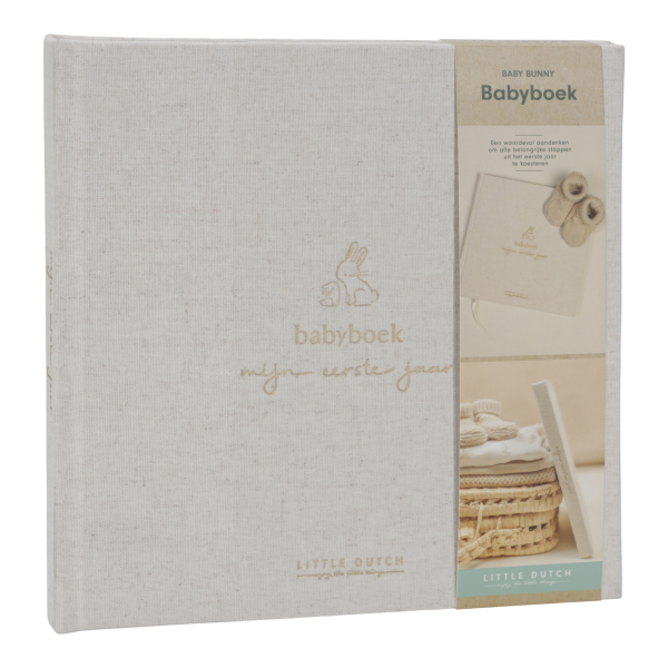 Little Ducth Babyboek 'Mijn eerste jaar' Baby Bunny LD4744