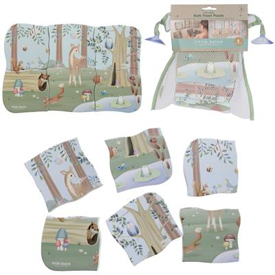 Little Dutch Bad foam puzzel - Forest Friends 2013813