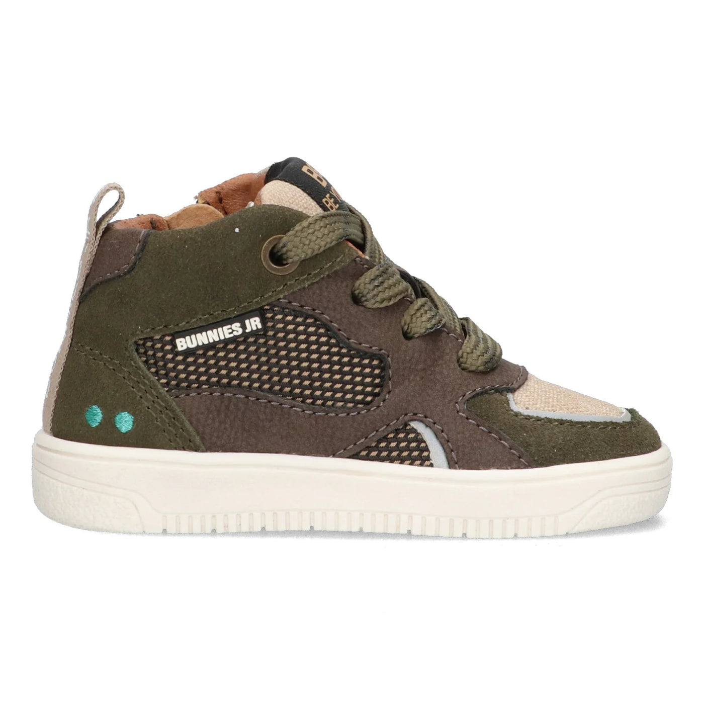 Bunnies W25 Moos Mellow Hoge Sneakers Jongens Groen 225656-469