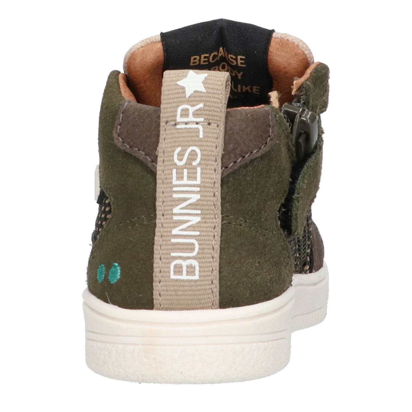 Bunnies W25 Moos Mellow Hoge Sneakers Jongens Groen 225656-469