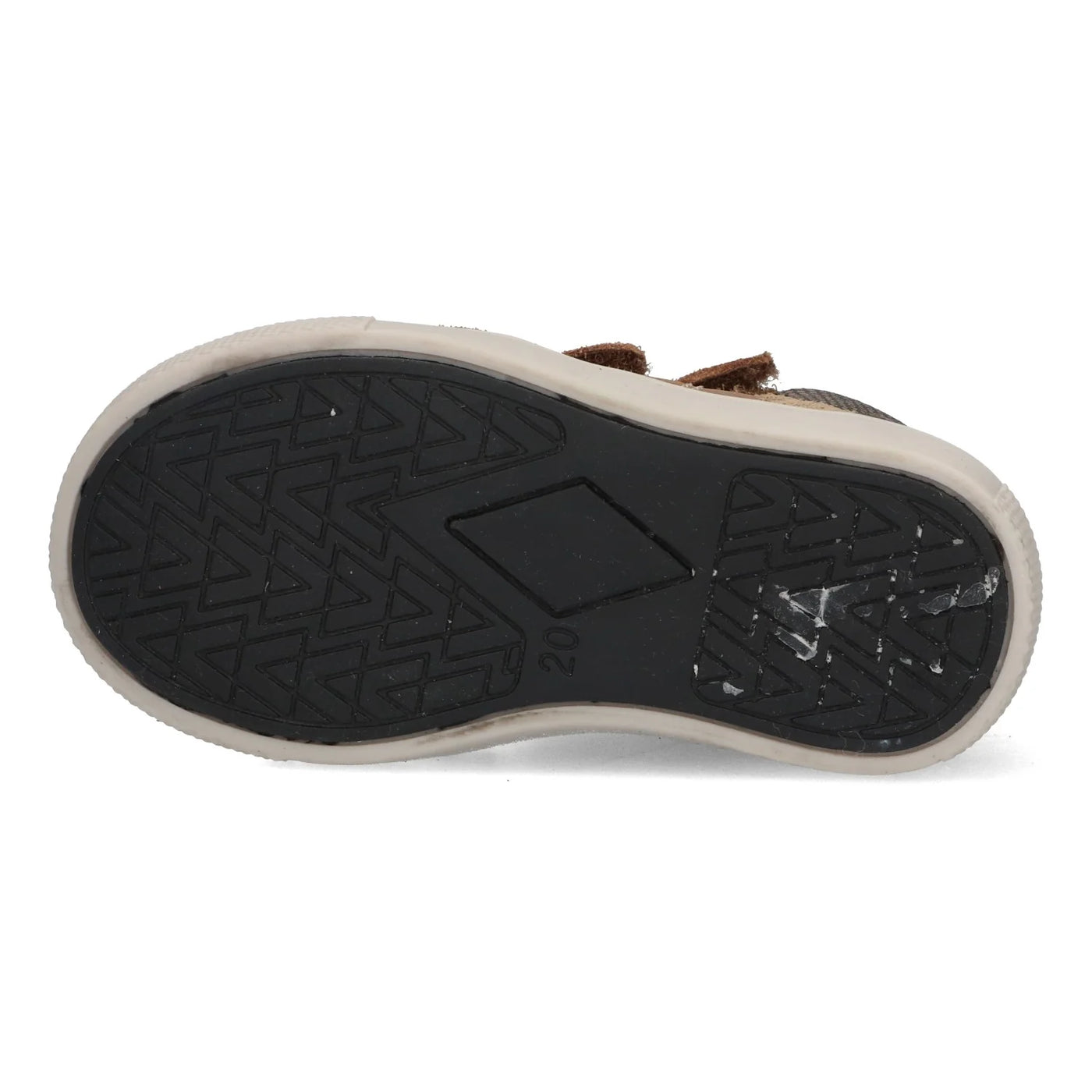 Bunnies W25 Lio Louw Hoge Sneakers Jongens Bruin 225750-414