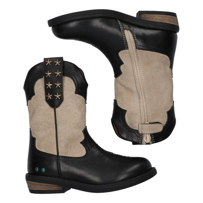Bunnies W25 Romee Rodeo Cowboy Boots Meisjes Zwart 225828-589