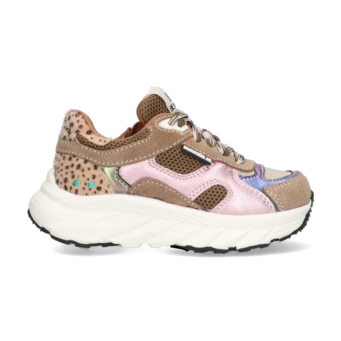 Bunnies W25 Reza Chunky Lage Sneakers Meisjes Rush/Taupe 225842-408