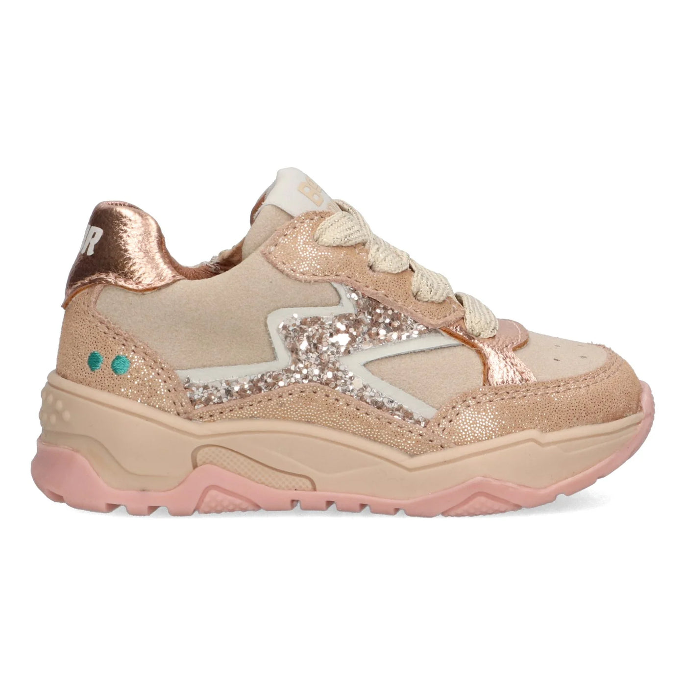Bunnies W25 Cleo Chunky Lage Sneakers Meisjes Roze 225876-974