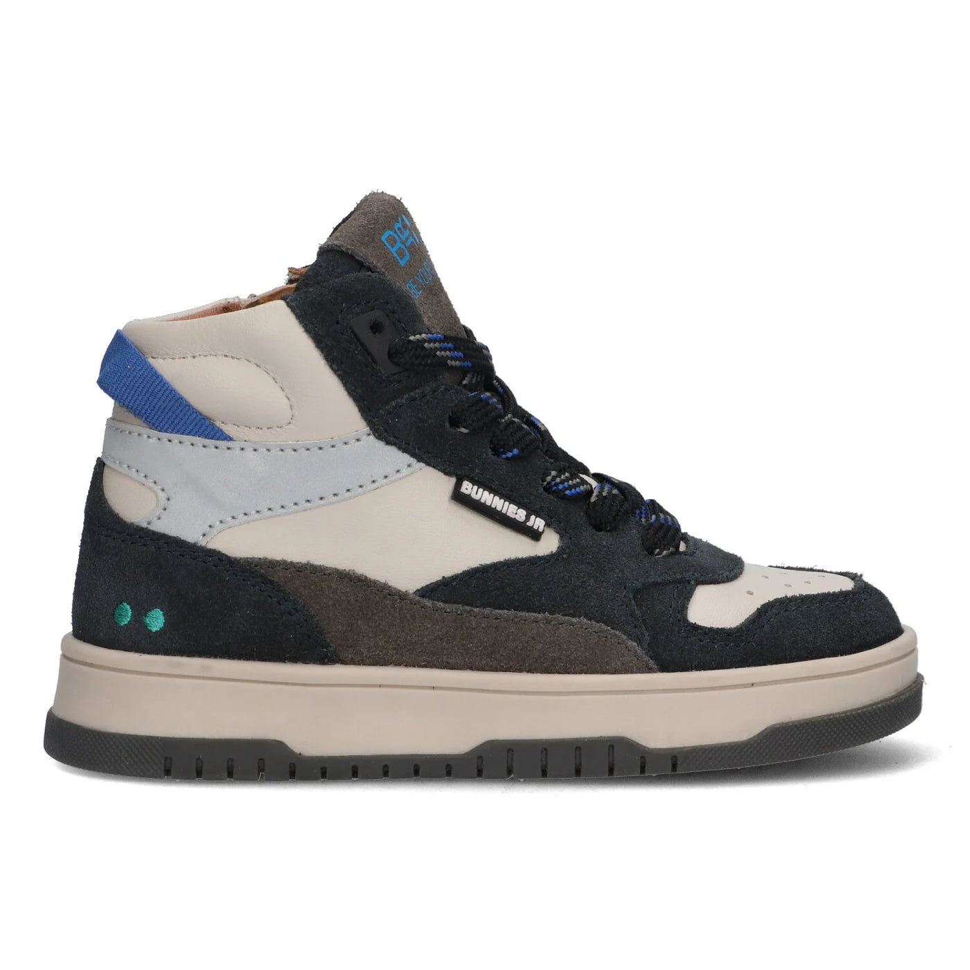 Bunnies W25 Billie Baas Hoge Sneakers Jongens Blauw 225990-520
