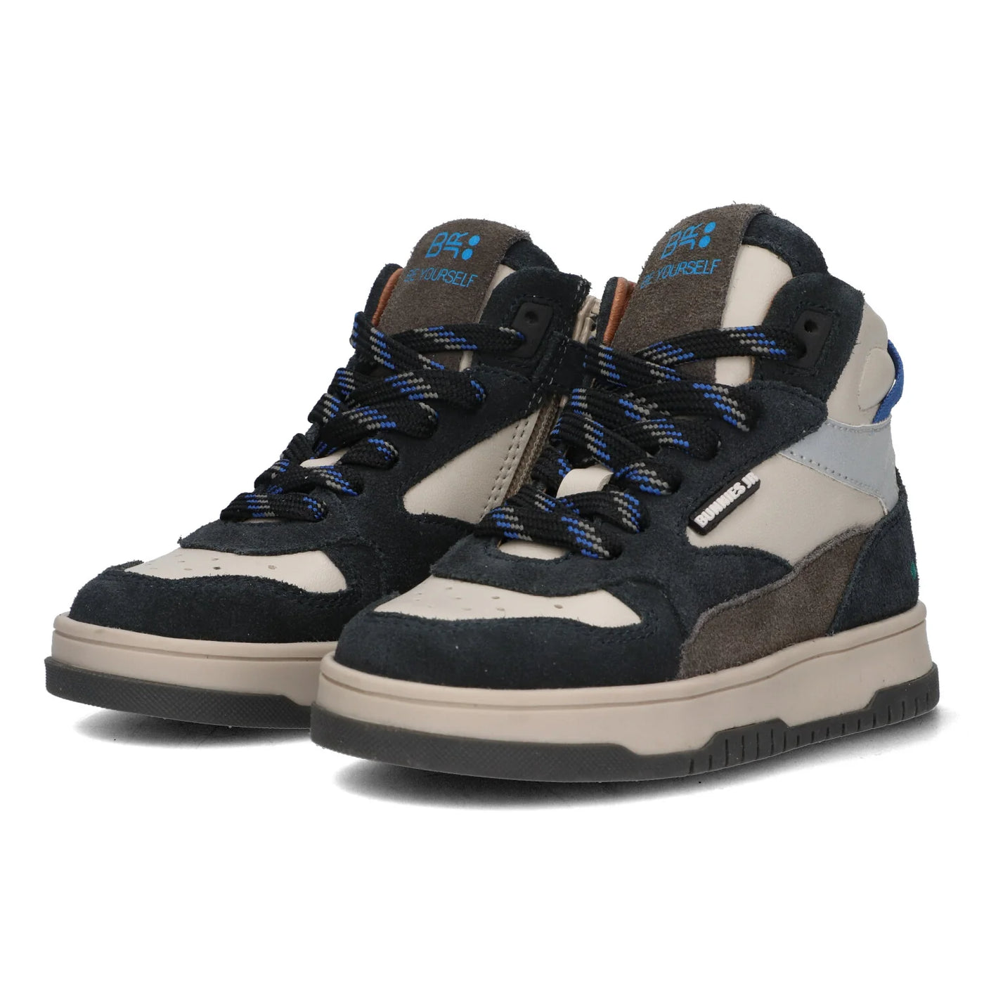 Bunnies W25 Billie Baas Hoge Sneakers Jongens Blauw 225990-520