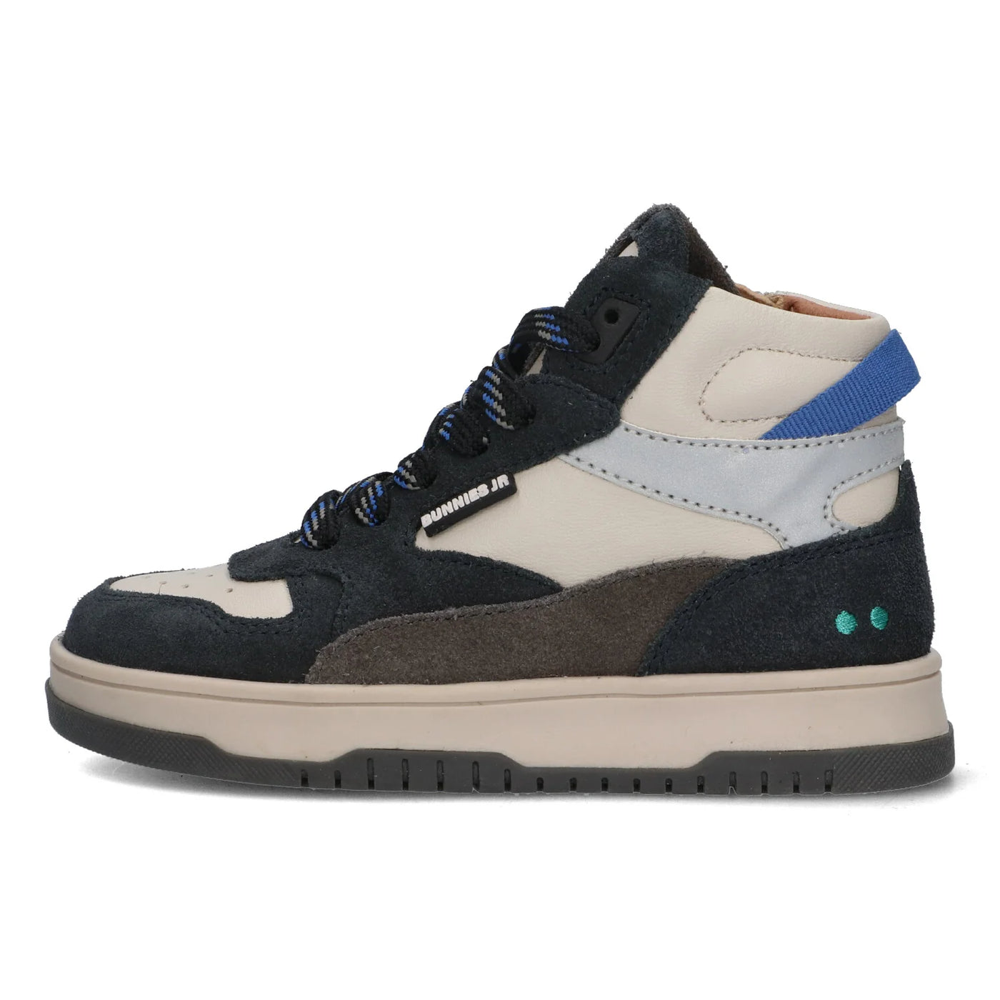 Bunnies W25 Billie Baas Hoge Sneakers Jongens Blauw 225990-520