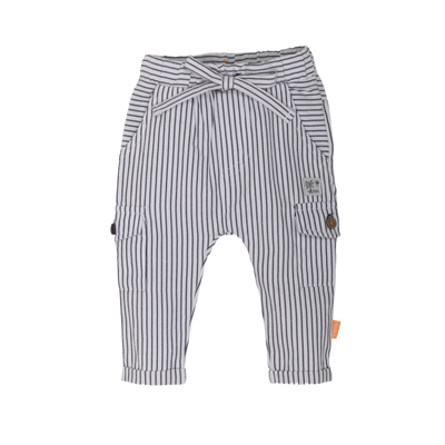 Bess S23 Pants Woven Striped Off White 231081-034